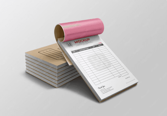 NCR Invoice Book — Stationery printing in Dubai