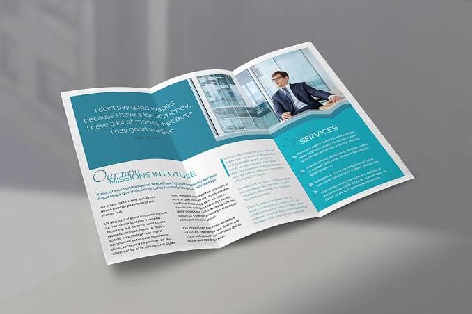Tri-Fold Brochures — Brochures printing in Dubai