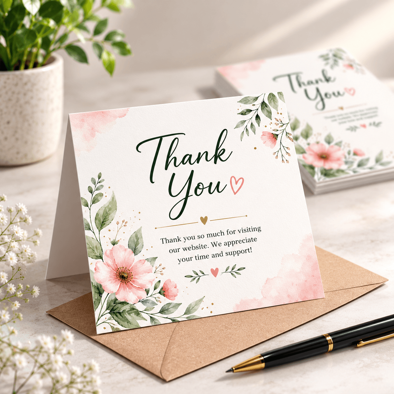 Thank You Card — printing services in Dubai